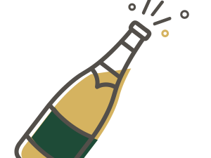 Entrée SOLO (dîner + soirée + vestiaire) avec 1 bouteille de CHAMPAGNE OFFERTE